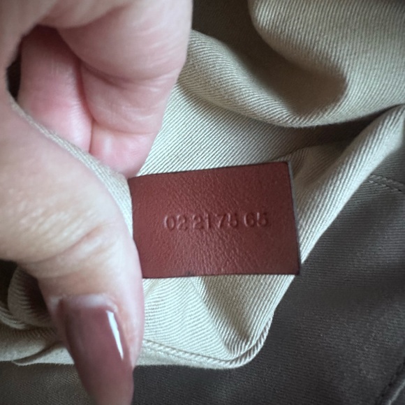 Chloè Medium Tote Bag Woody Canvas - Picture 8 of 9